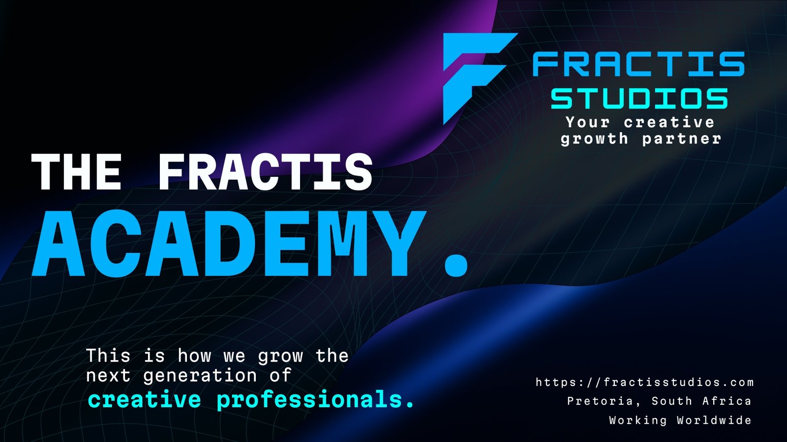 The Fractis Academy - how Fractis Studios grows the next generation of creative professionals in Johannesburg and around the world
